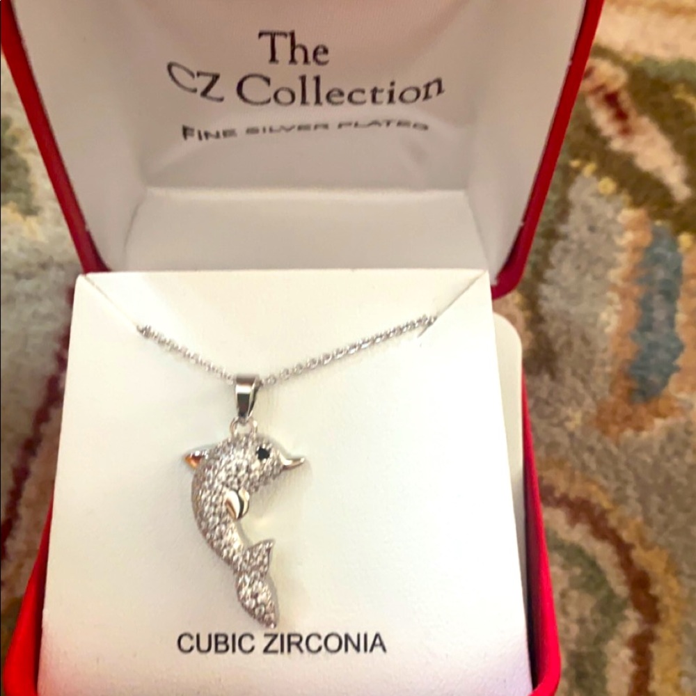 Silver Dolphin Pendant